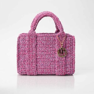 Tote bag uncinetto BELLA Lilac