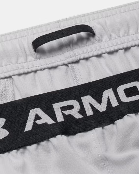 Under Armour Pantaloncini Shorts UA Vanish Woven Allenamento Uomo Grigio Halo - immagine 4