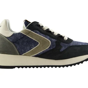 Valsport scarpe sneakers Magic Heritage nylon vintage pelle artigianali Made in Italy BLU