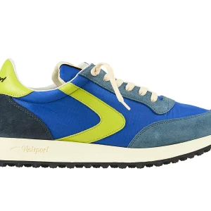 Valsport Sneaker Start Heritage Ripstop Blu Azzurro Giallo Uomo