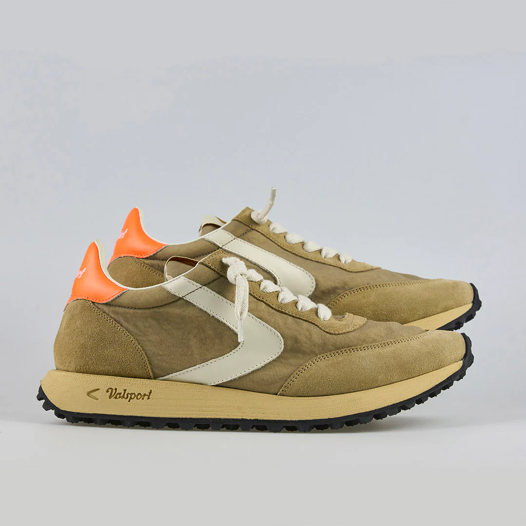 Valsport Scarpe Sneaker artigianali pelle Made in ITALY Start Run Nylon Vintage Rock - immagine 5