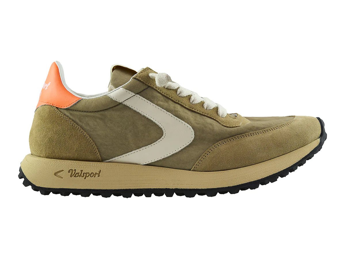 Valsport Scarpe Sneaker artigianali pelle Made in ITALY Start Run Nylon Vintage Rock