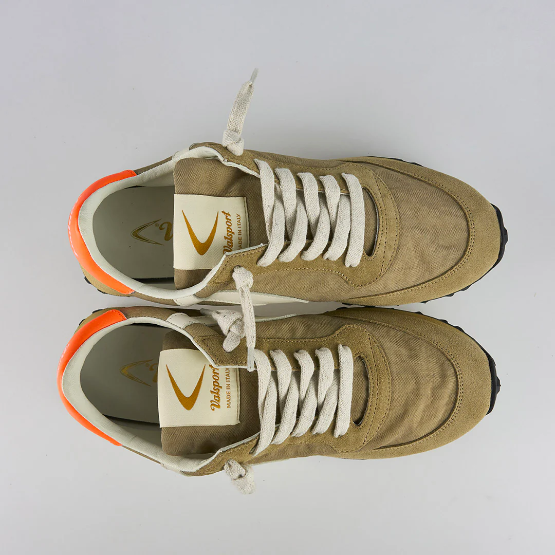 Valsport Scarpe Sneaker artigianali pelle Made in ITALY Start Run Nylon Vintage Rock - immagine 3