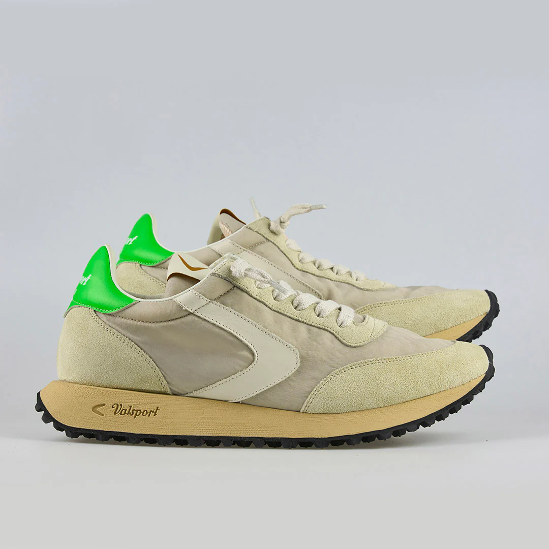 Valsport Scarpe Sneaker artigianali pelle Made in ITALY Start Run Nylon Vintage frost - immagine 5