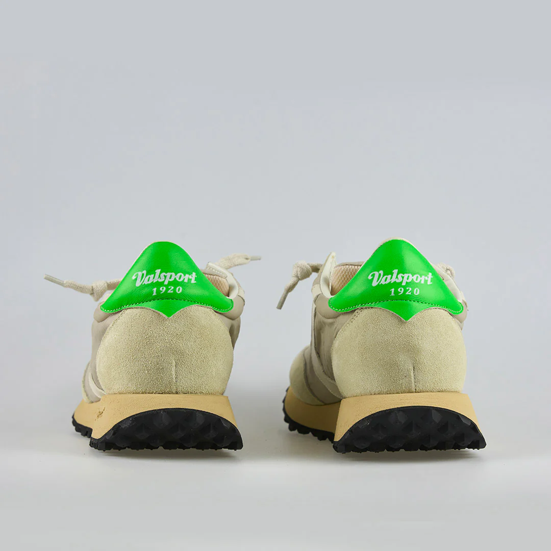 Valsport Scarpe Sneaker artigianali pelle Made in ITALY Start Run Nylon Vintage frost - immagine 4