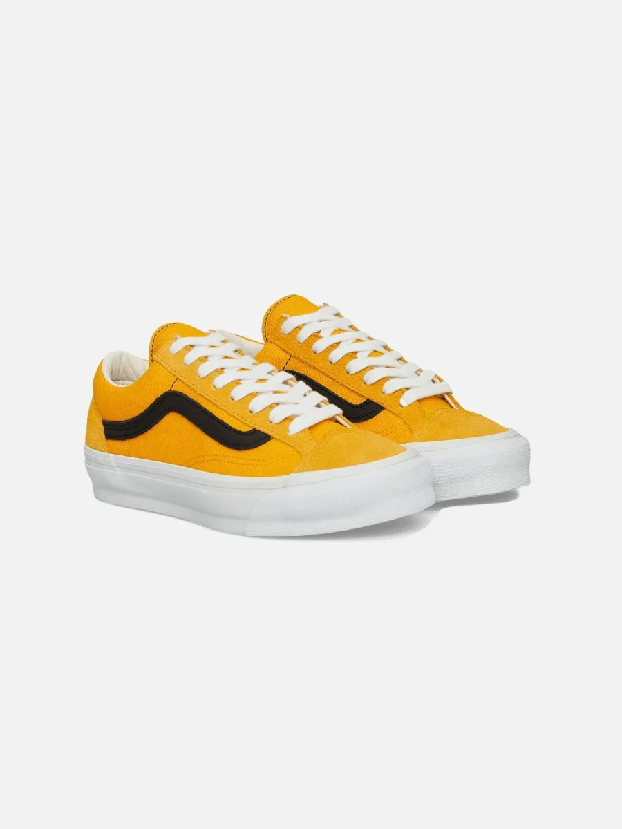 Vans Scarpa OTW Old Skool Reissue 36 Tomaia in Pelle Citrus Unisex - immagine 5