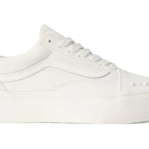 Vans Scarpe Basse Donna sneakers Old Skool Suola Platform Panna