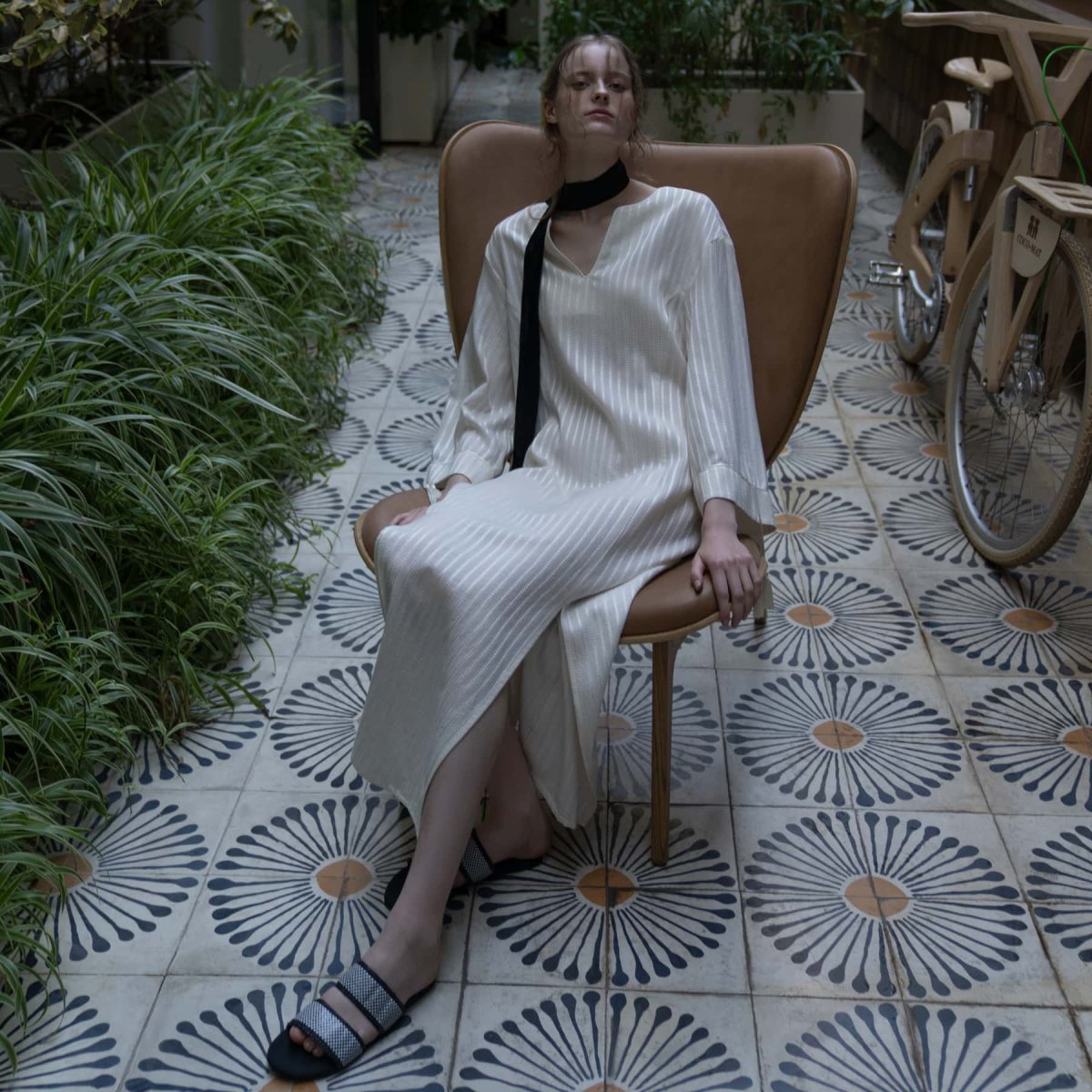 Vestito caftano EUPHROSYNE - immagine 5