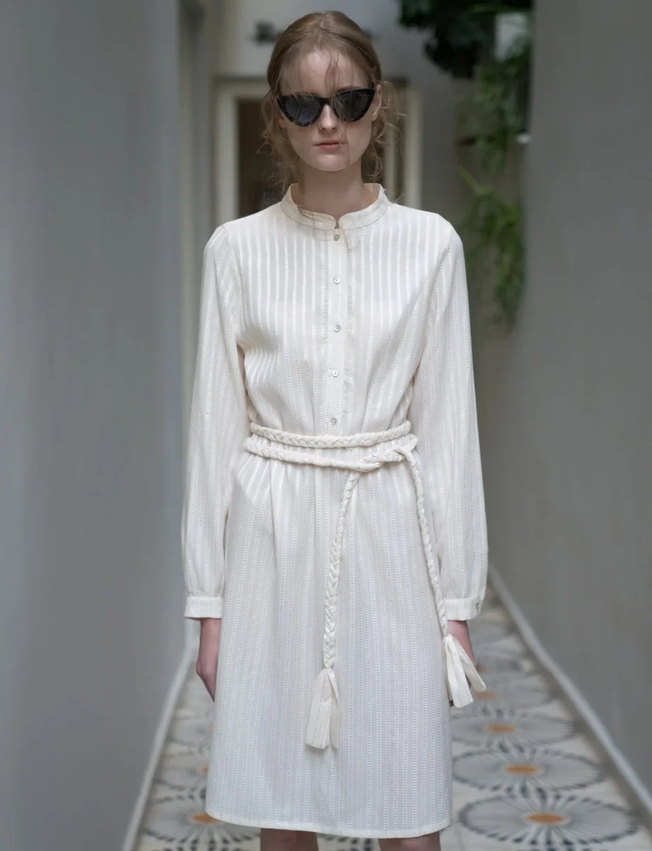 Vestito chemisier ANTHEIA IVORY