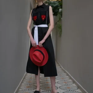 Vestito chemisier lungo TYCHE