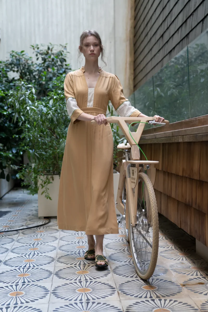 Vestito nero lungo KORE - immagine 4