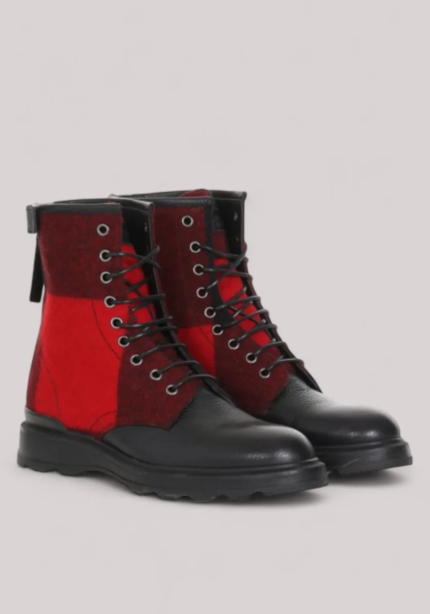 SCARPE DONNA BLACK RED BUFFALO - immagine 3