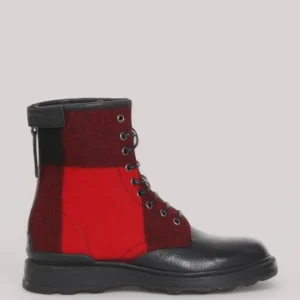 SCARPE DONNA BLACK RED BUFFALO
