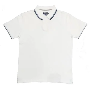 POLO UOMO SLIM FIT IN COTONE STRETCH  BRIGHT WHITE - MONTEREY POLO UOMO  WOPOL0522