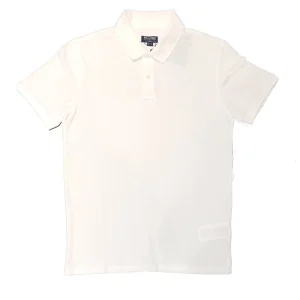 POLO UOMO SLIM FIT IN COTONE STRETCH  BRIGHT WHITE - VINTAGE MACKINACK PO  WOPOL0526