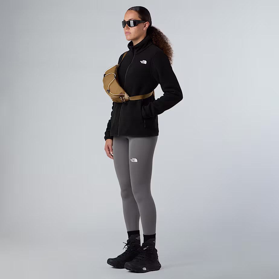 The North Face Felpa Pile Glacier full zip Sintetico Nero Donna - immagine 5