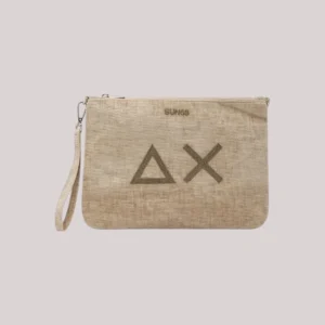 POCHETTE DONNA VELVET BEIGE