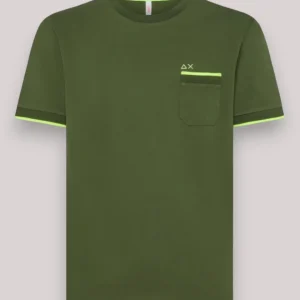T-SHIRT UOMO VERDE SCURO