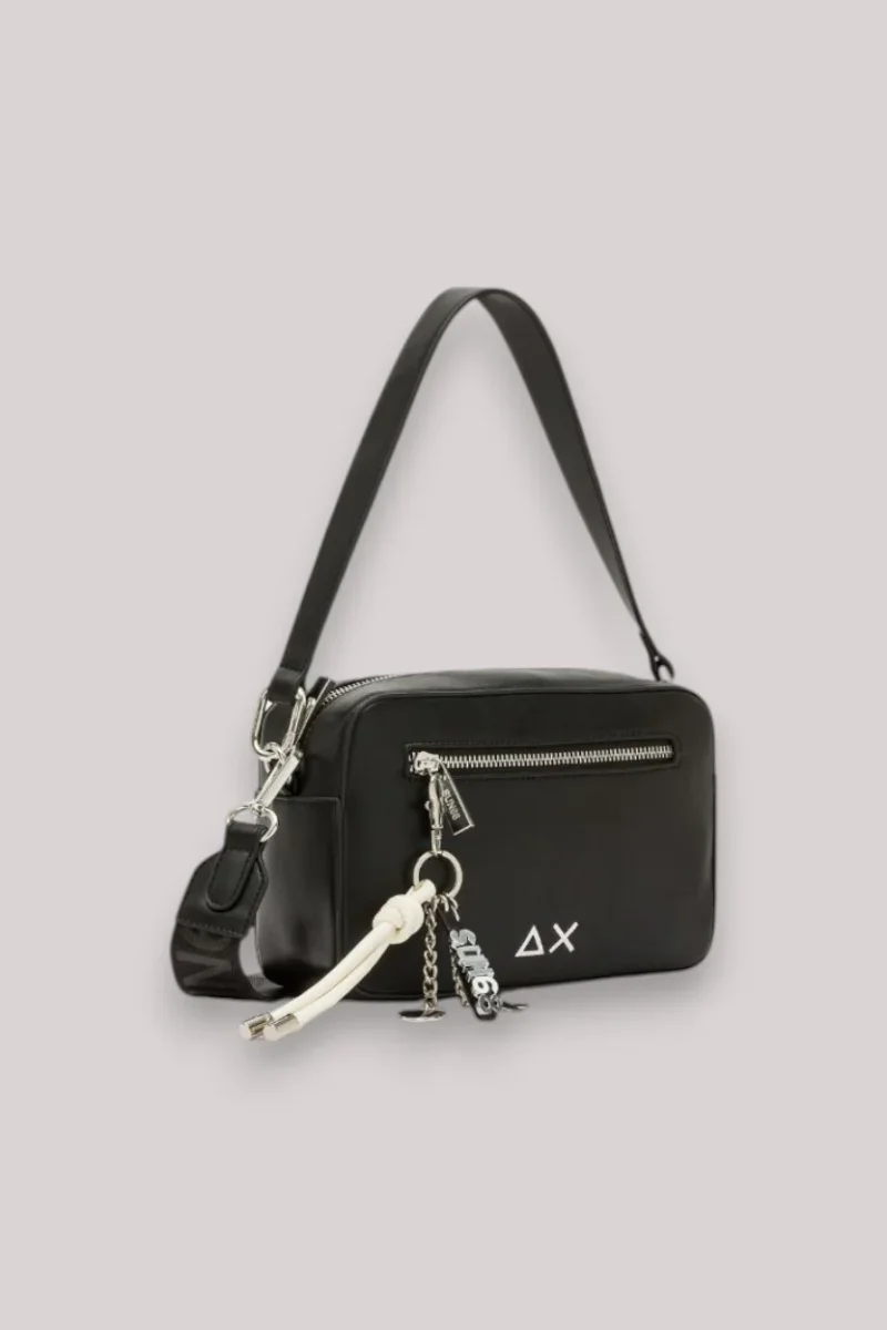 BORSA DONNA SAPONETTA BAG PREMIUM NERO - immagine 3