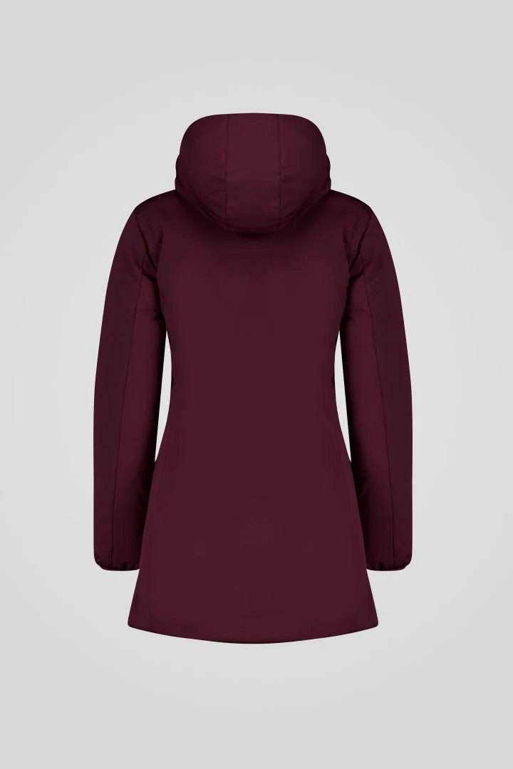 Ciesse Piumini Ysabel 3.0 Parka Giacca Impermeabile Softshell Cappuccio donna bordeaux - immagine 5