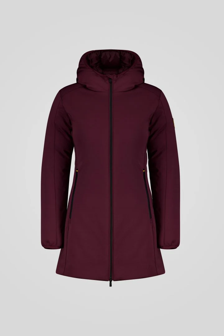 Ciesse Piumini Ysabel 3.0 Parka Giacca Impermeabile Softshell Cappuccio donna bordeaux - immagine 6