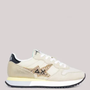 SCARPE DONNA BIANCO PANNA - STARGIRL GLITTER