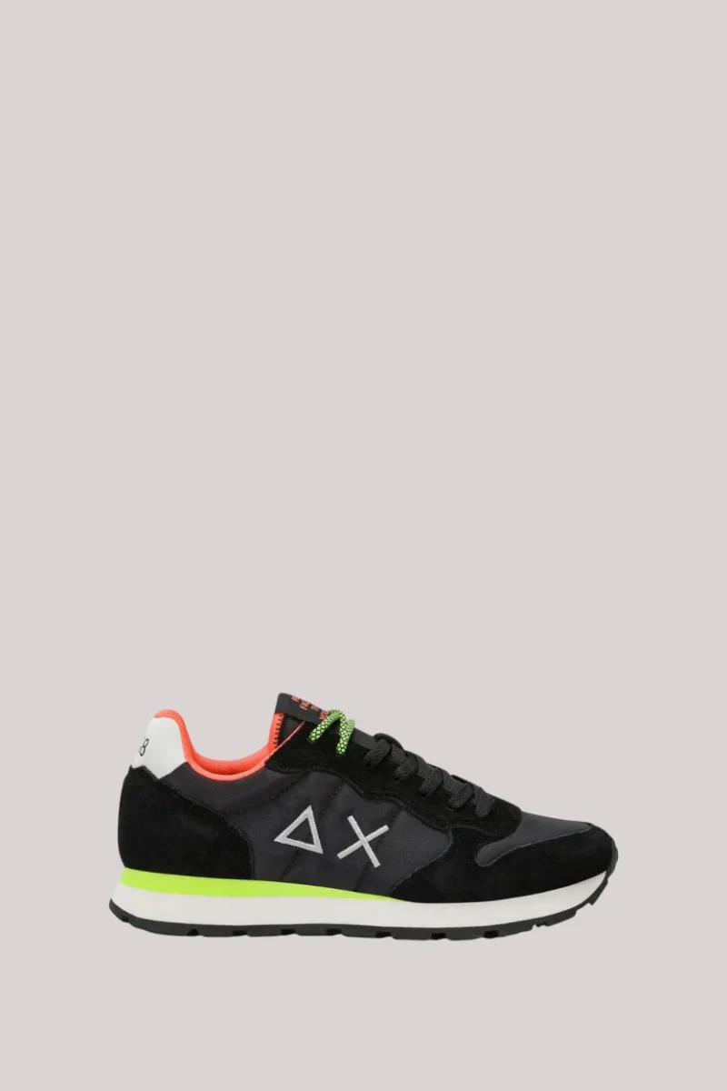 SCARPE UOMO NERO - TOM FLUO