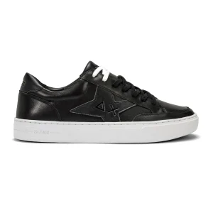 SCARPE UOMO SNEAKERS IN PELLE NERO - SKATE Z42125 11