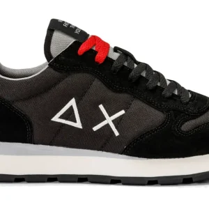 SCARPE UOMO SNEAKERS NYLON NERO - TOM SOLID Z43101 11