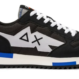 SCARPE UOMO SNEAKERS NYLON NERO - NIKI SOLID Z43121 11