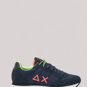 SCARPE UOMO TOM FLUO NAVY BLUE