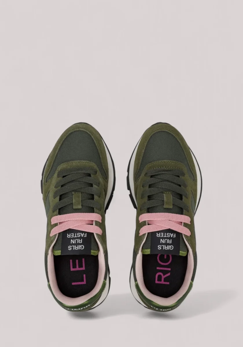 SCARPE DONNA ALLY SOLID MILITARE SCURO - immagine 5