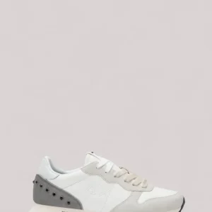 SCARPE DONNA ALLY STUDS BIANCO PANNA