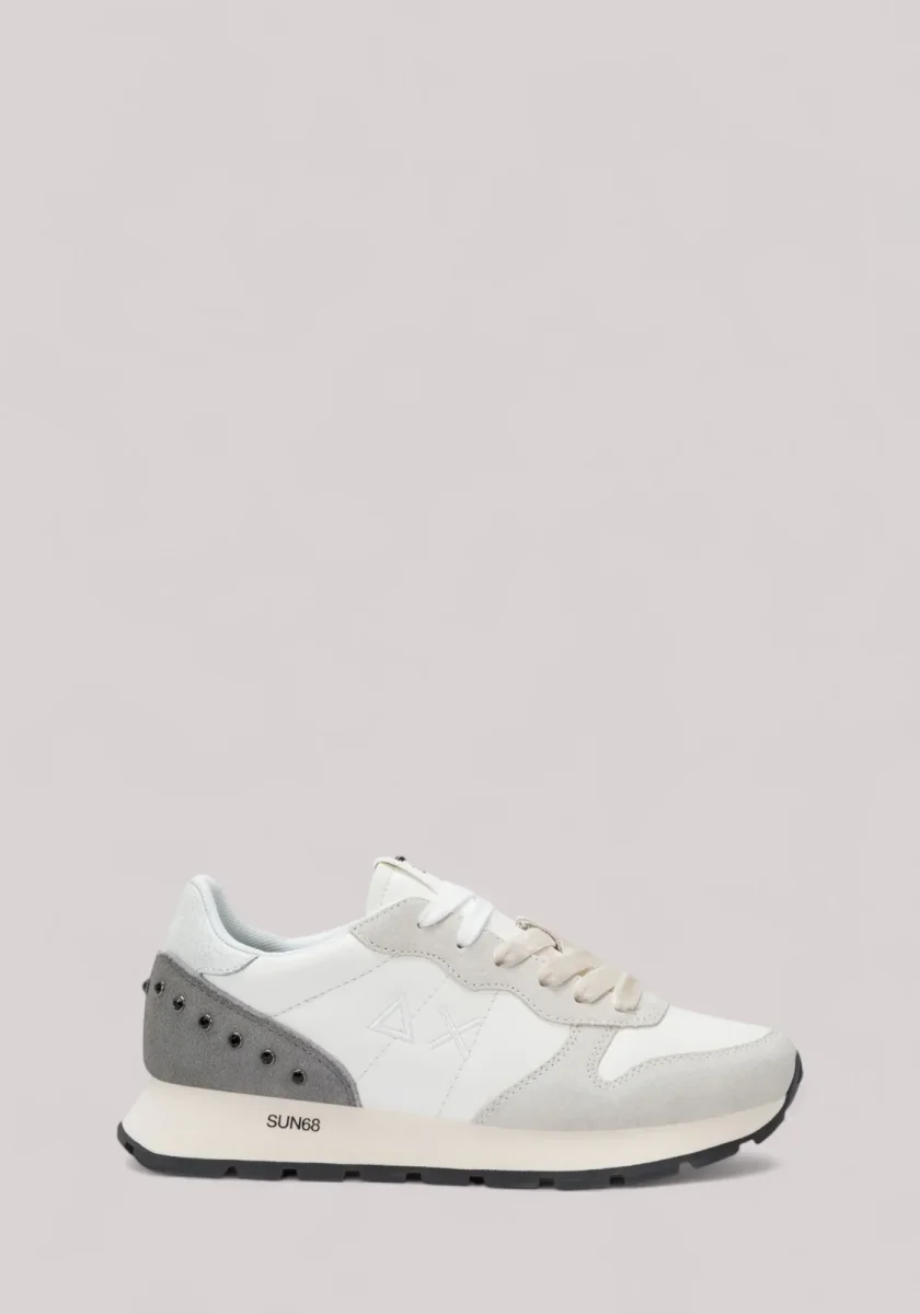 SCARPE DONNA ALLY STUDS BIANCO PANNA