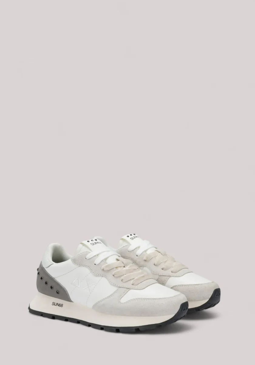 SCARPE DONNA ALLY STUDS BIANCO PANNA - immagine 3