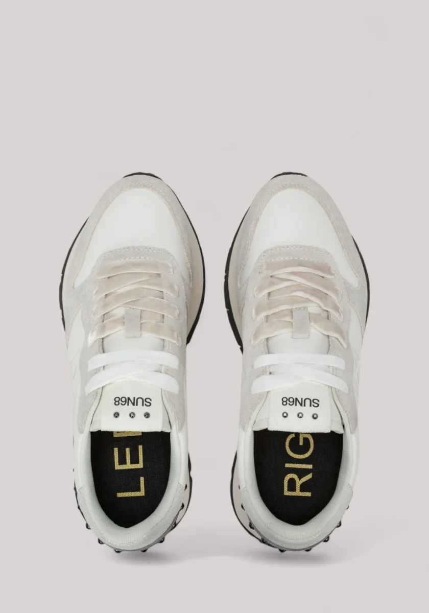 SCARPE DONNA ALLY STUDS BIANCO PANNA - immagine 5