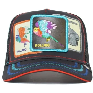 Goorin Bros. Baseball Trucker Cap Cappellino Nero Unisex