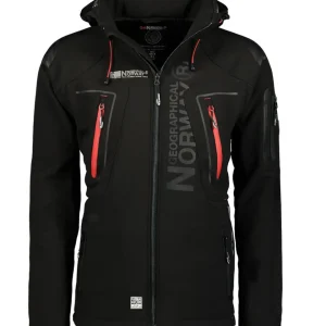 Geographical Norway Giubbotto Multifunzione Tangata Con Tasche Esterne Nero Uomo