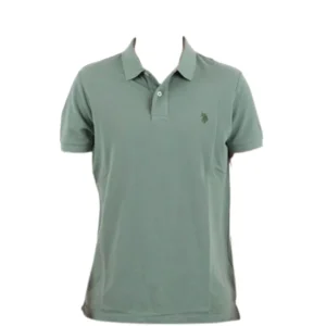 U.S. Polo Assn. T-Shirt Logo Fronte e Retro Verde