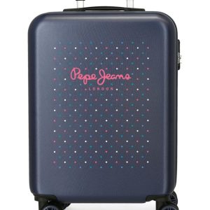 Pepe Jeans Donna Pjl Molly 55x38x20 Cm Cabina 4 Ruote Blu Uomo