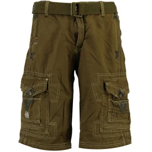 Geographical Norway Pantalone Corto Marrone Uomo