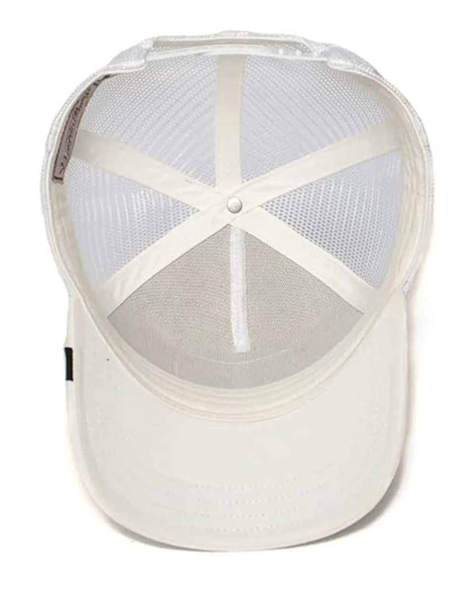 Goorin Bros. Baseball Trucker Cap Cappellino Bianco Unisex - immagine 5