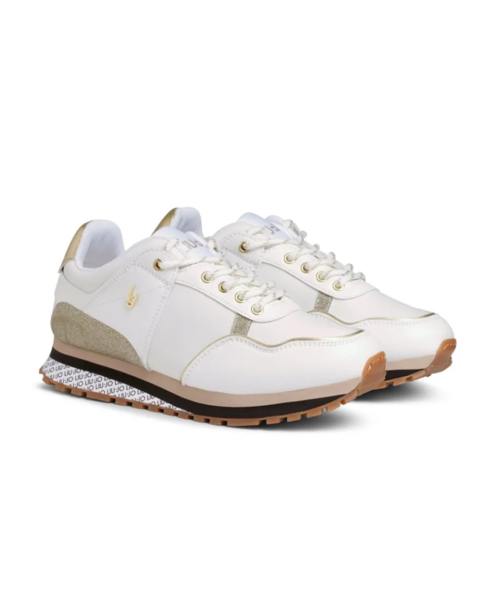 Liu Jo Sneakers Wonder 249 Bianco/Oro - immagine 3