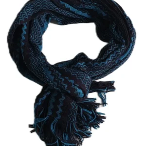 Missoni Stola Fantasia Geometrica Misto Lana Multicolore