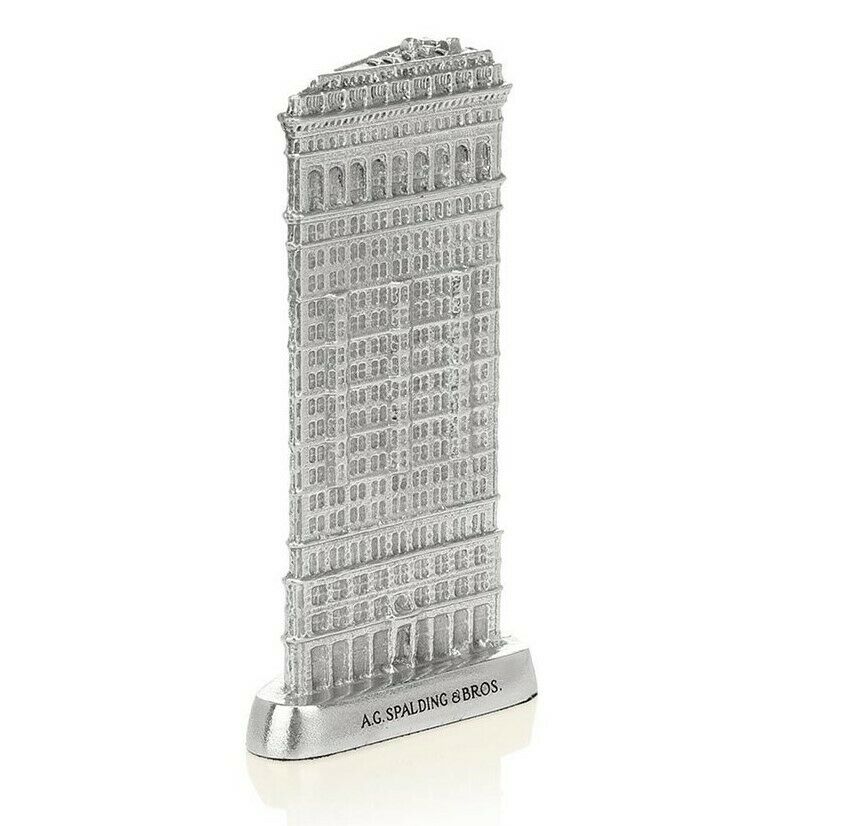 Spalding & Bros A.g. Flatiron Argento Unisex - immagine 3