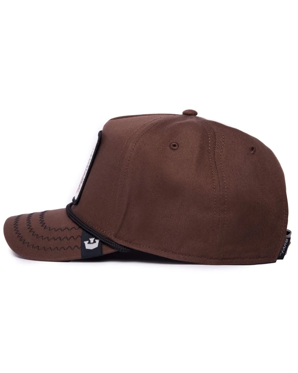 Goorin Bros. Baseball Trucker Cap Cappellino Marrone Unisex - immagine 4