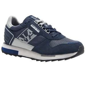 Napapijri Scarpe Sneaker in Pelle/Camoscio Blu Bianco Uomo