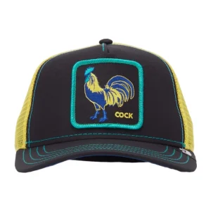 Goorin Bros. Baseball Trucker Cap The Farm Acid Trip 'the Cock' Special Edition Nero Unisex