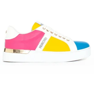 Fracomina Sneakers Basse Stringate Bianco Donna