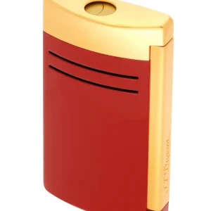 S.t.dupont accendino Maxijet Fiamma Potente Antivento Ricaricabile bordeaux 020174